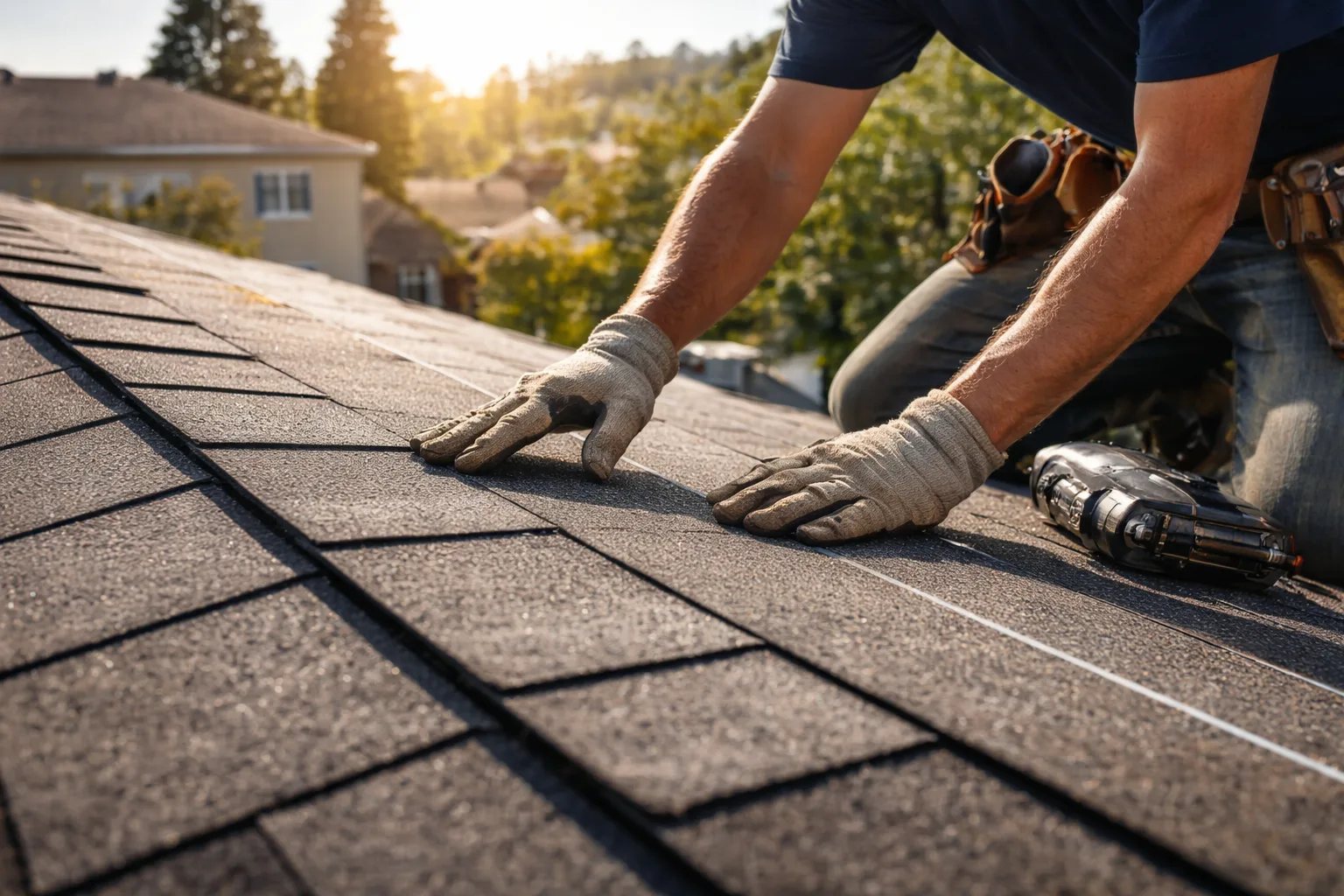 Roof inspection in Cupertino
